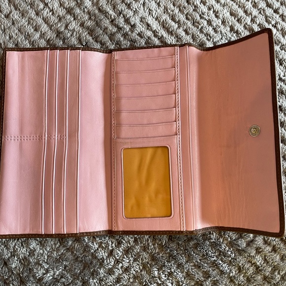 Coach Carly Brown leather Hobo with Coach wallet - Picture 3 of 9